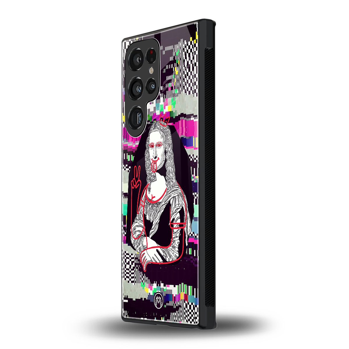 mona remix back phone cover | glass case for samsung galaxy s23 ultra