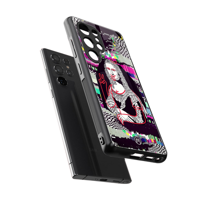 mona remix back phone cover | glass case for samsung galaxy s25 ultra
