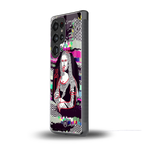 mona remix back phone cover | glass case for samsung galaxy s25 ultra