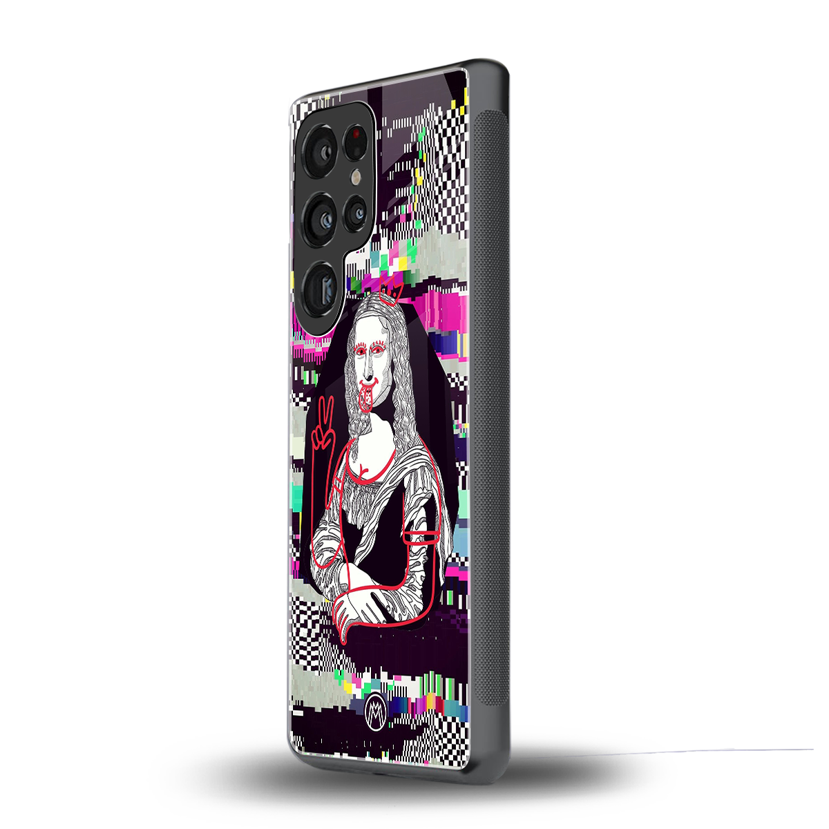 mona remix back phone cover | glass case for samsung galaxy s25 ultra
