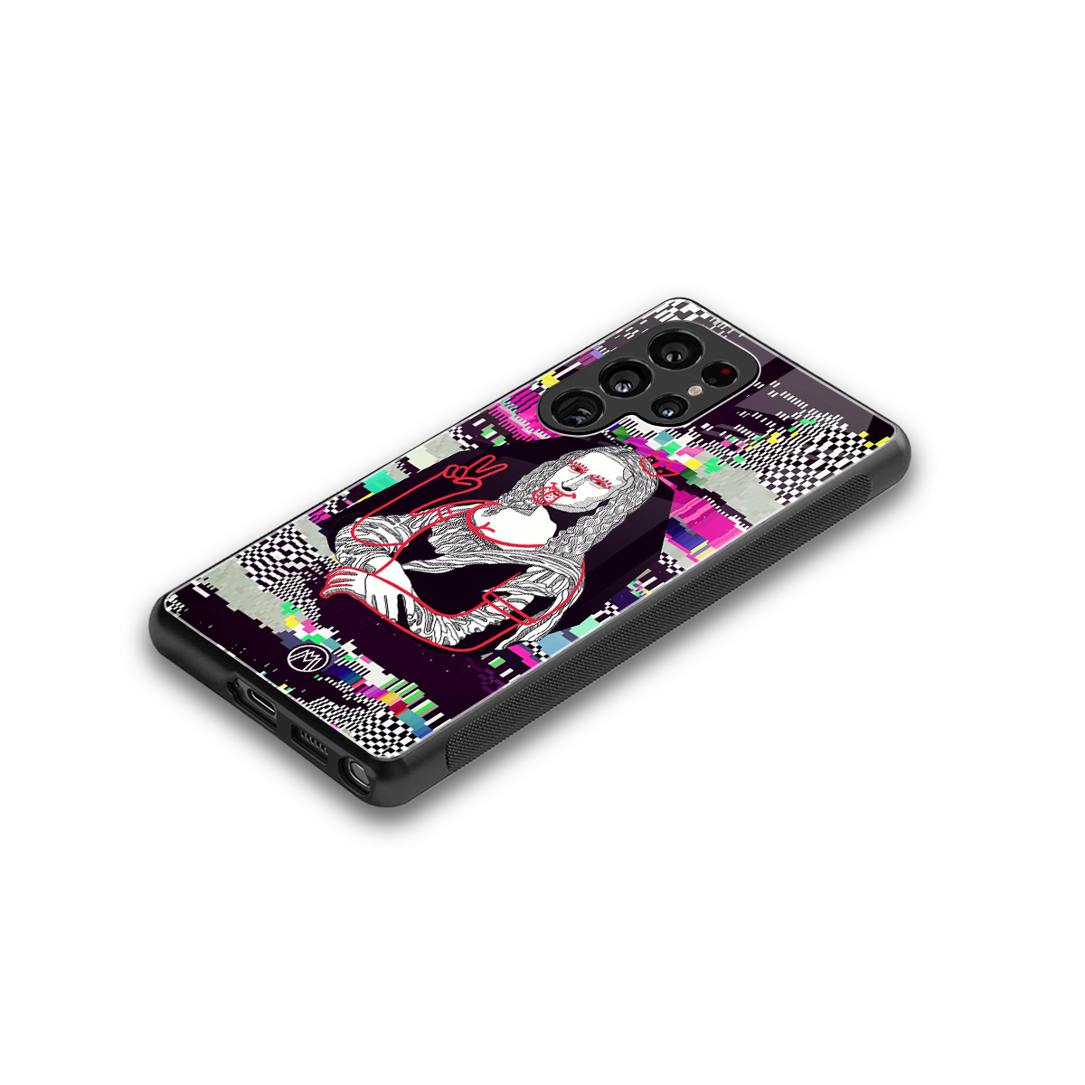 mona remix back phone cover | glass case for samsung galaxy s25 ultra