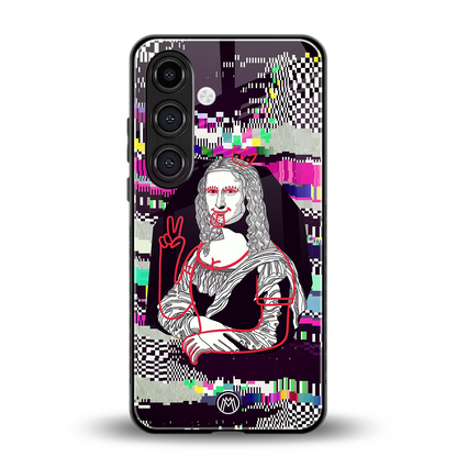 mona remix back phone cover | glass case for samsung galaxy s24 fe