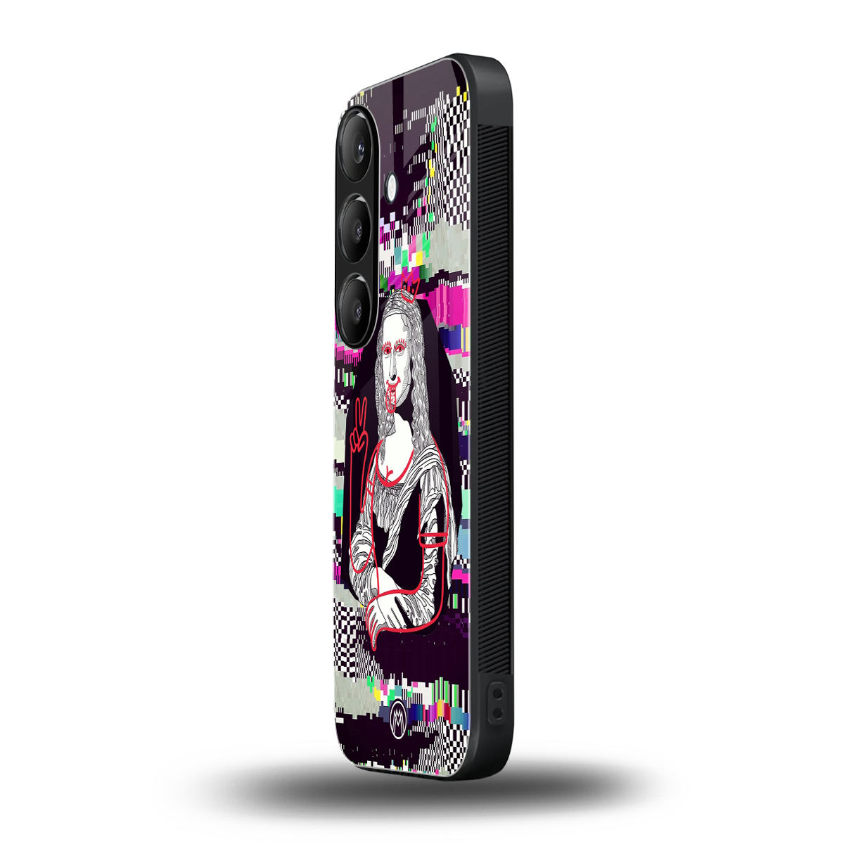 mona remix back phone cover | glass case for samsung galaxy s24 fe