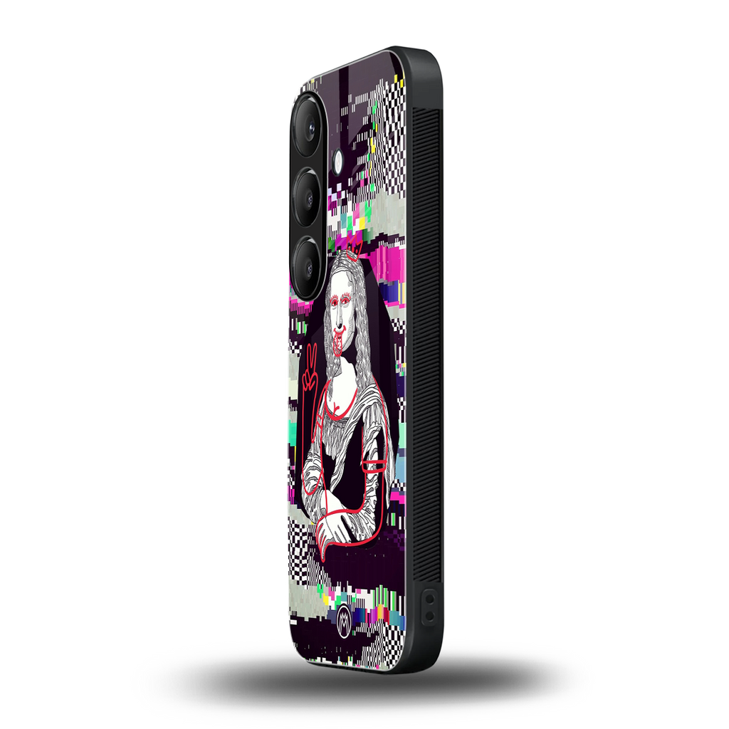 mona remix back phone cover | glass case for samsung galaxy s24 plus