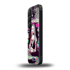 mona remix back phone cover | glass case for samsung galaxy s24 plus