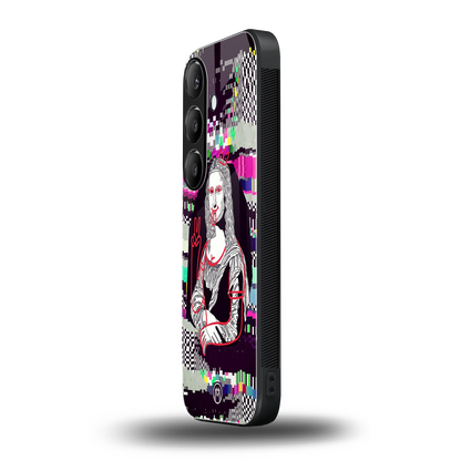 mona remix back phone cover | glass case for samsung galaxy s24 plus