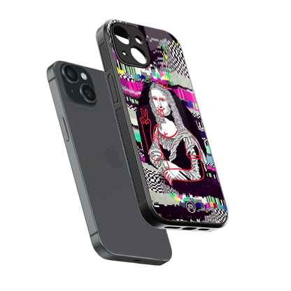 mona remix back phone cover | glass case for iphone 15