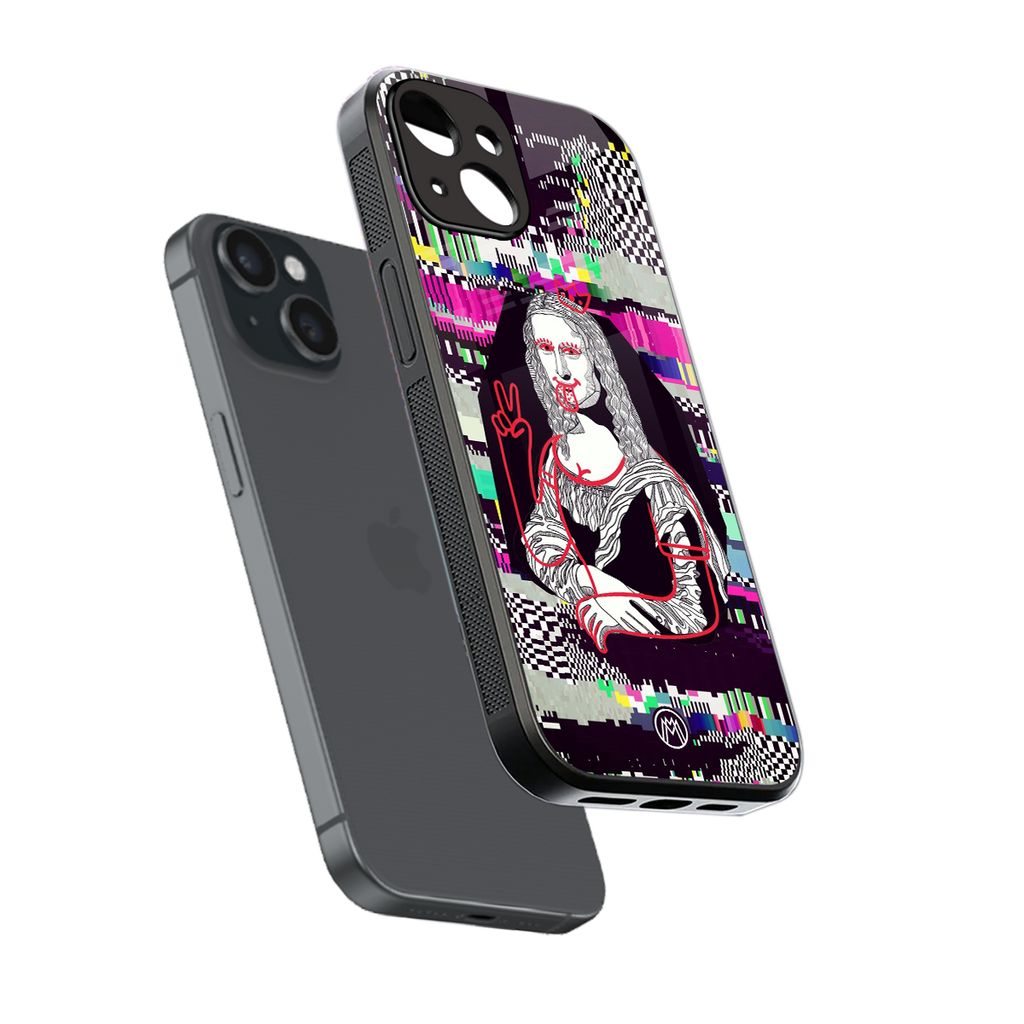 mona remix back phone cover | glass case for iphone 14