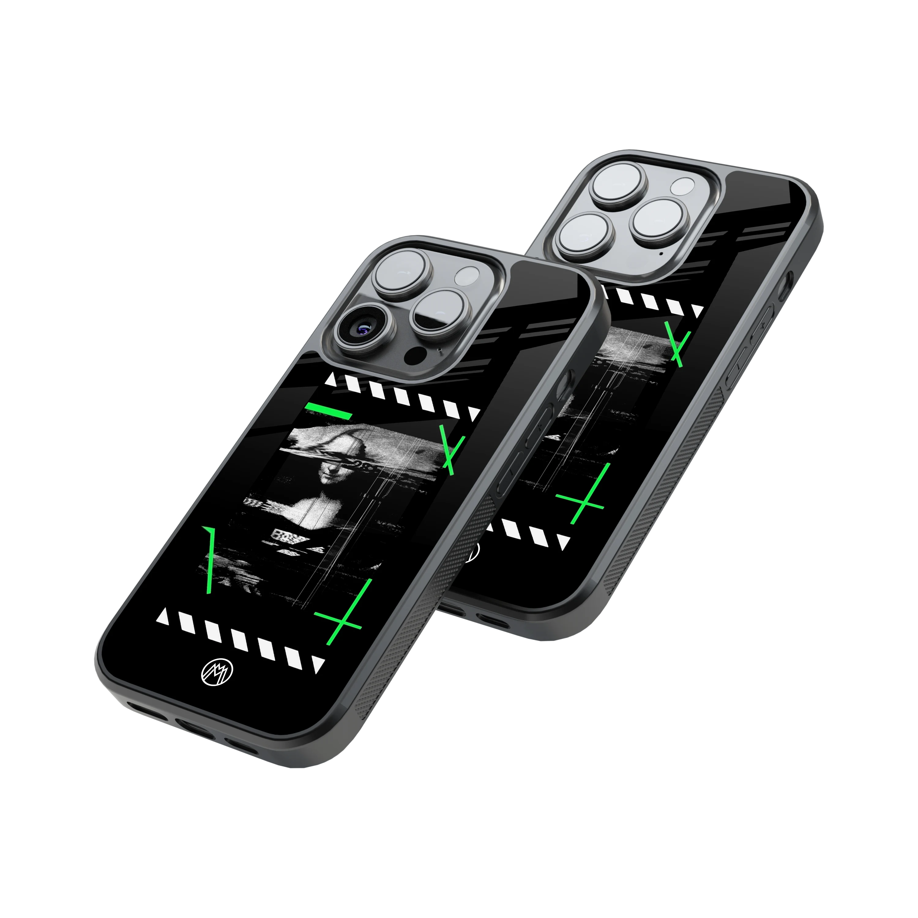 Protective Glass Back Phone Case Compatible with iPhone, Samsung, OnePlus, Pixel & More