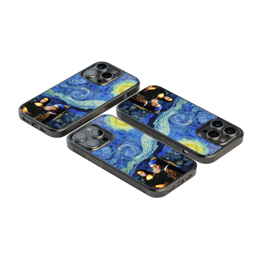 Luxury Glass Back Mobile Cover for iPhone, Samsung Galaxy, OnePlus, Pixel, Redmi & More