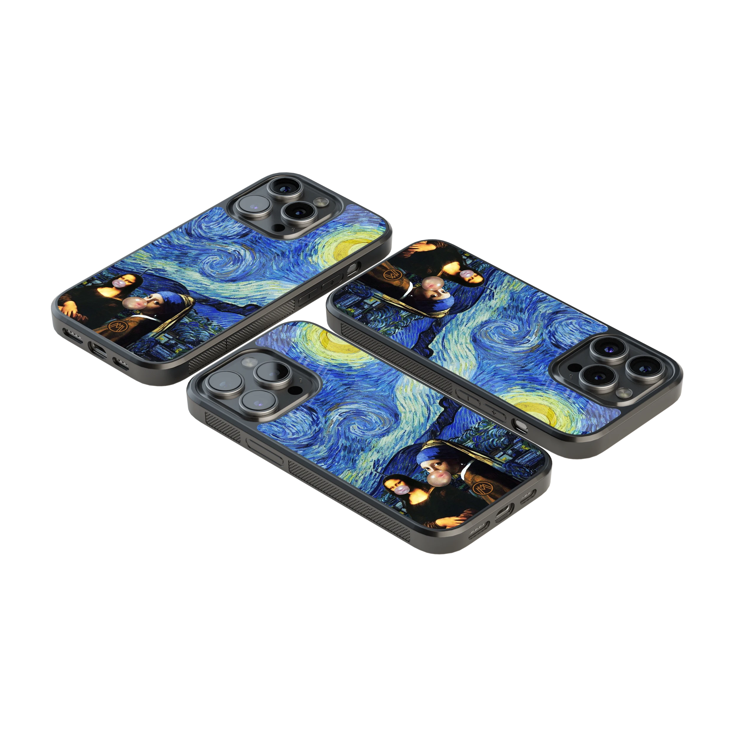 Luxury Glass Back Mobile Cover for iPhone, Samsung Galaxy, OnePlus, Pixel, Redmi & More