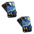 Trendy Glass Back Mobile Case for iPhone, Samsung, Redmi, OnePlus, Google Pixel, Motorola