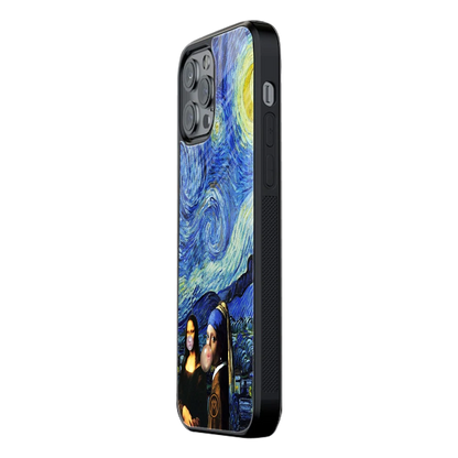 Slim Glass Back Phone Case for Multiple Brands – iPhone, Samsung, Redmi, OnePlus, Oppo, Vivo
