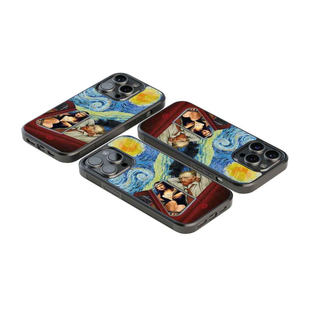 Luxury Glass Back Mobile Cover for iPhone, Samsung Galaxy, OnePlus, Pixel, Redmi & More