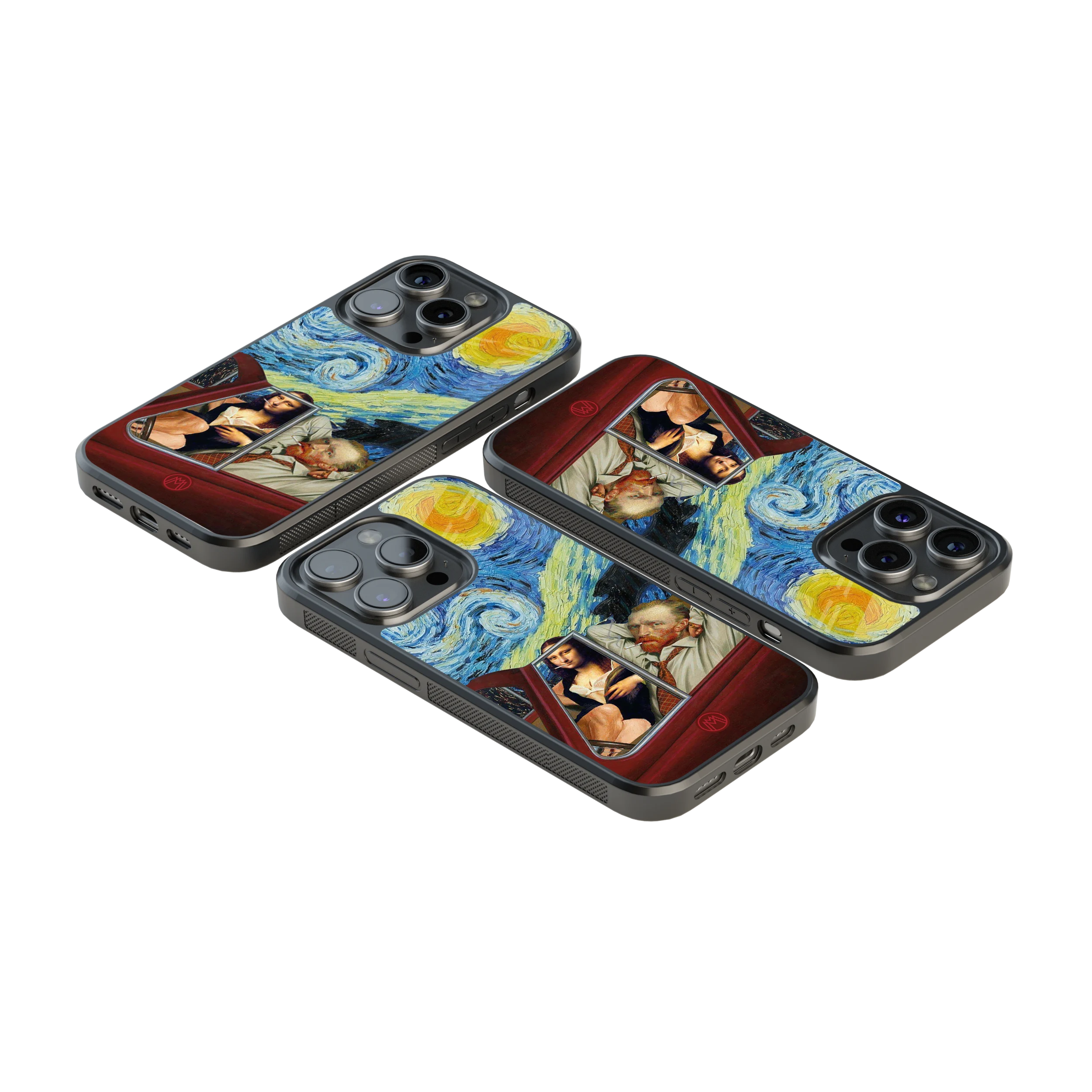 Luxury Glass Back Mobile Cover for iPhone, Samsung Galaxy, OnePlus, Pixel, Redmi & More