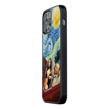Slim Glass Back Phone Case for Multiple Brands – iPhone, Samsung, Redmi, OnePlus, Oppo, Vivo