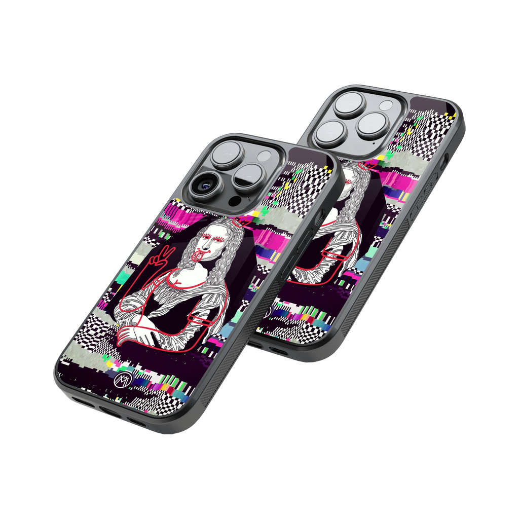 Protective Glass Back Phone Case Compatible with iPhone, Samsung, OnePlus, Pixel & More