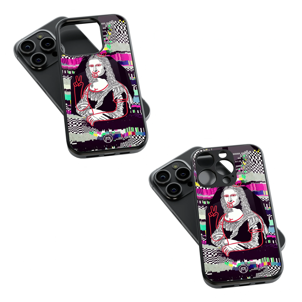 Trendy Glass Back Mobile Case for iPhone, Samsung, Redmi, OnePlus, Google Pixel, Motorola