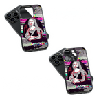 Trendy Glass Back Mobile Case for iPhone, Samsung, Redmi, OnePlus, Google Pixel, Motorola