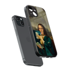 money lisa back phone cover | glass case for iphone 13