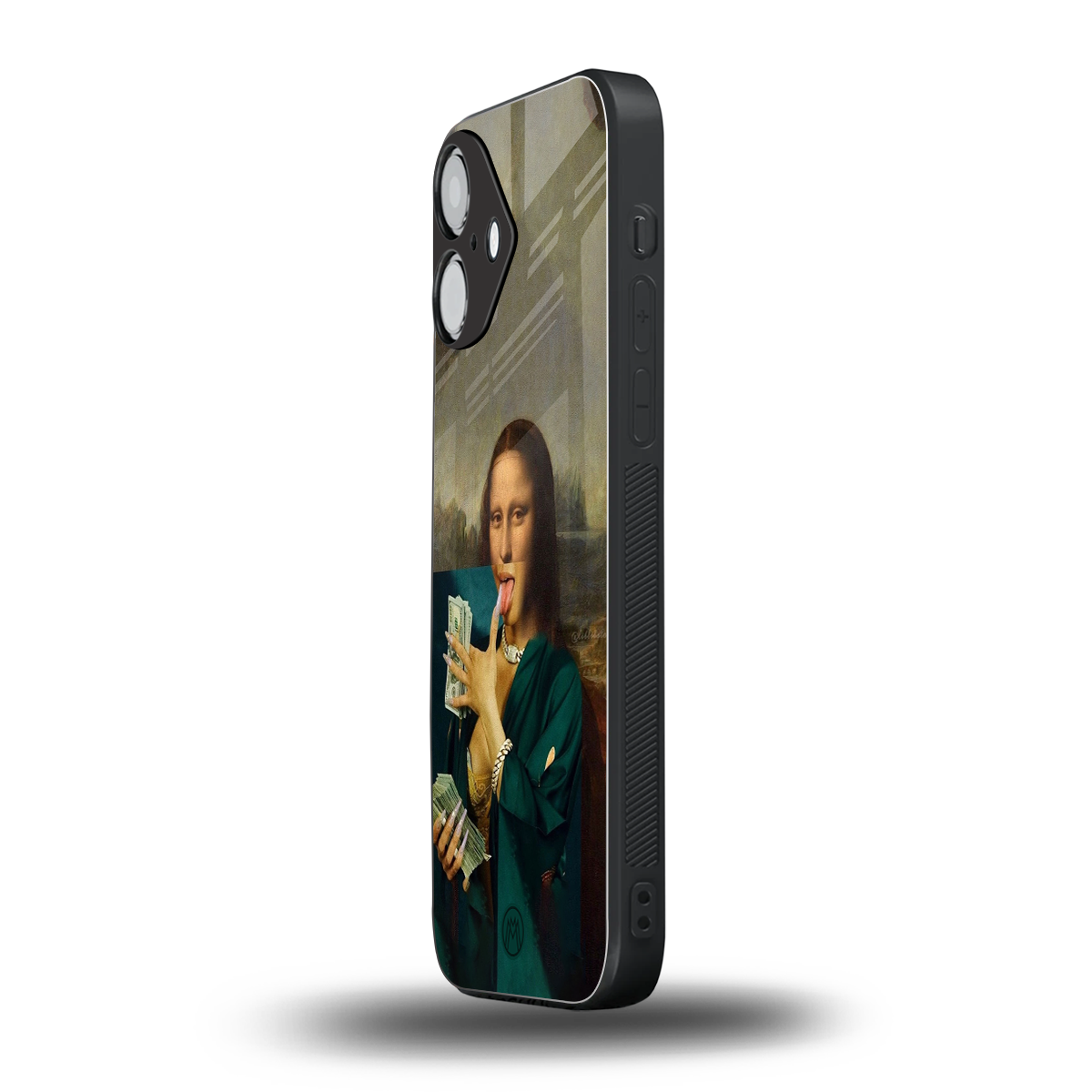 money lisa back phone cover | glass case for iphone 16