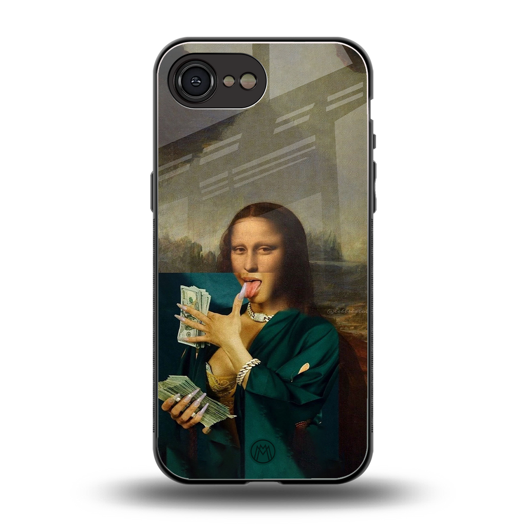 money lisa back phone cover | glass case for iphone 16e