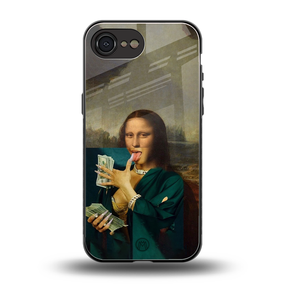 money lisa back phone cover | glass case for iphone 16e