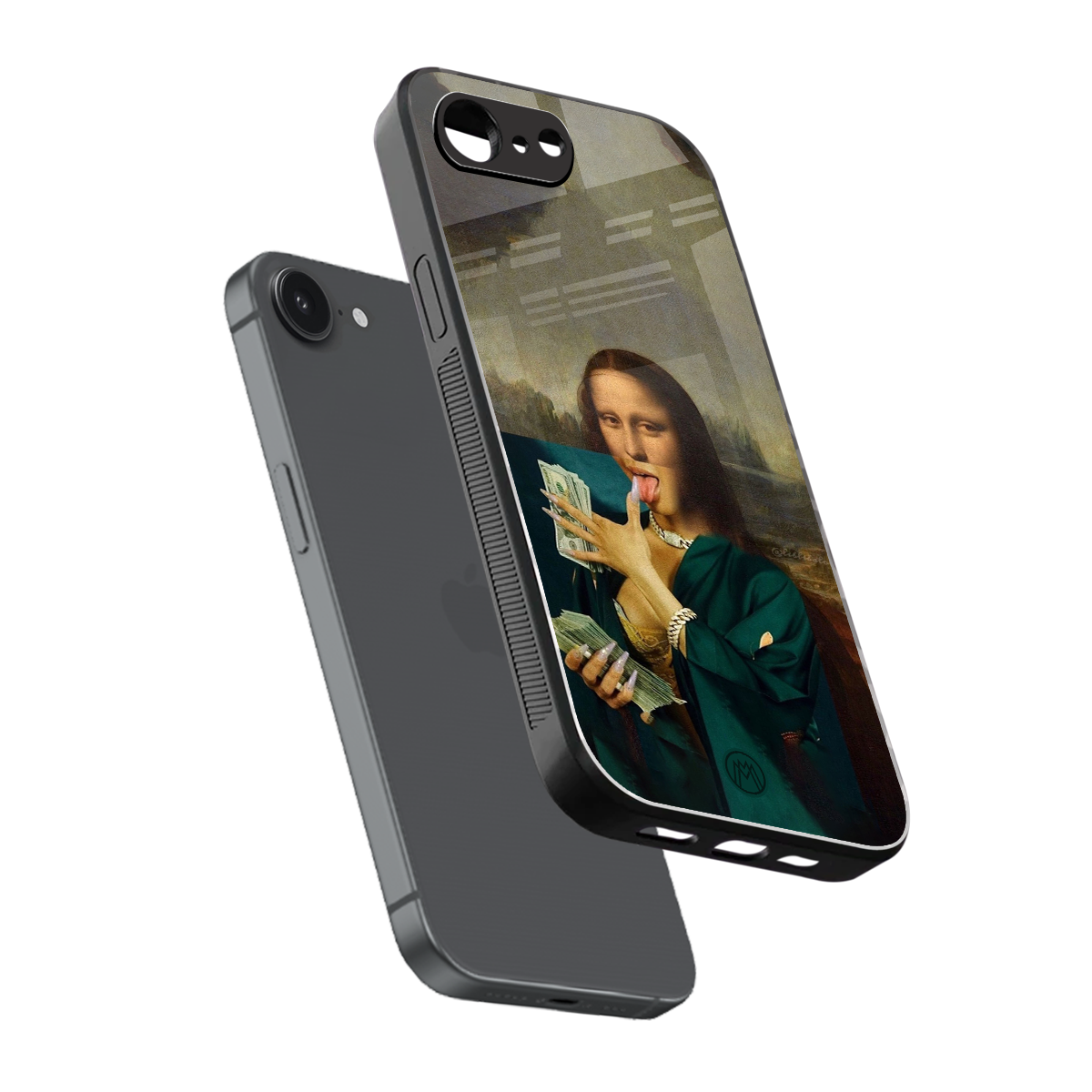 money lisa back phone cover | glass case for iphone 16e