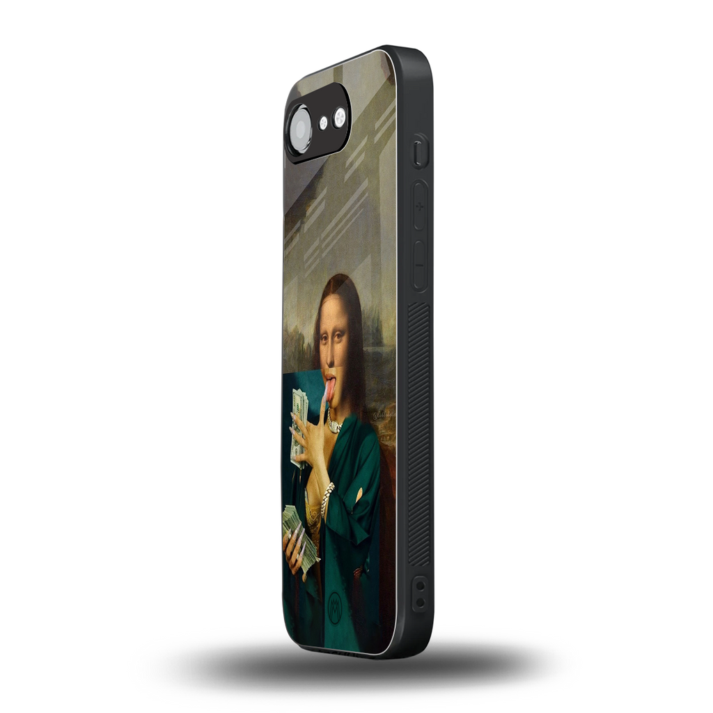 money lisa back phone cover | glass case for iphone 16e