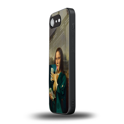 money lisa back phone cover | glass case for iphone 16e