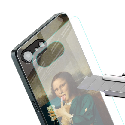 money lisa back phone cover | glass case for iphone 16e
