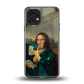 money lisa back phone cover | glass case for nothing phone 1