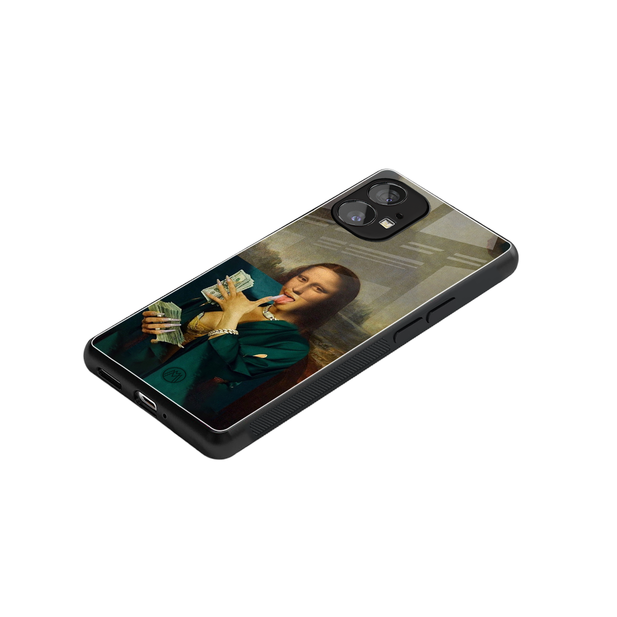 money lisa back phone cover | glass case for nothing phone 1