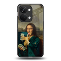 money lisa back phone cover | glass case for oneplus nord 3