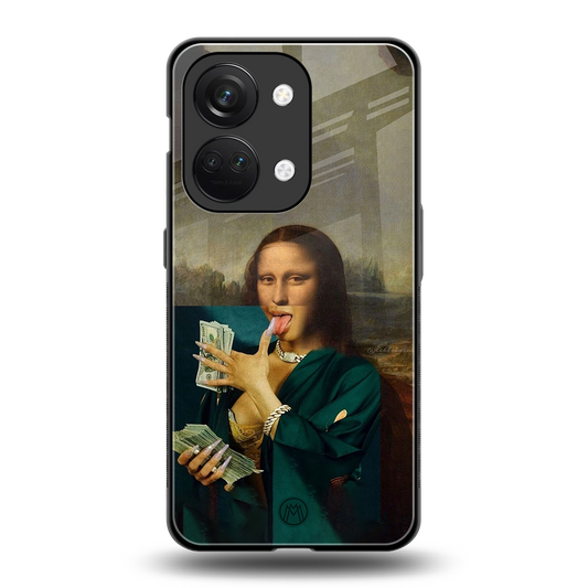 money lisa back phone cover | glass case for oneplus nord 3