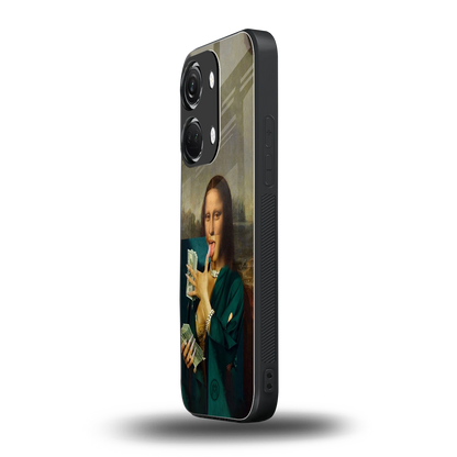 money lisa back phone cover | glass case for oneplus nord 3