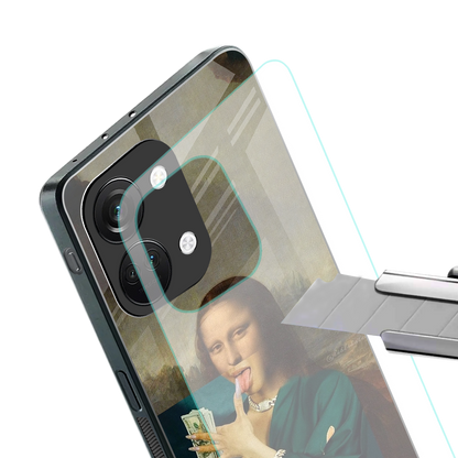 money lisa back phone cover | glass case for oneplus nord 3