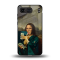 money lisa back phone cover | glass case for oneplus nord 4