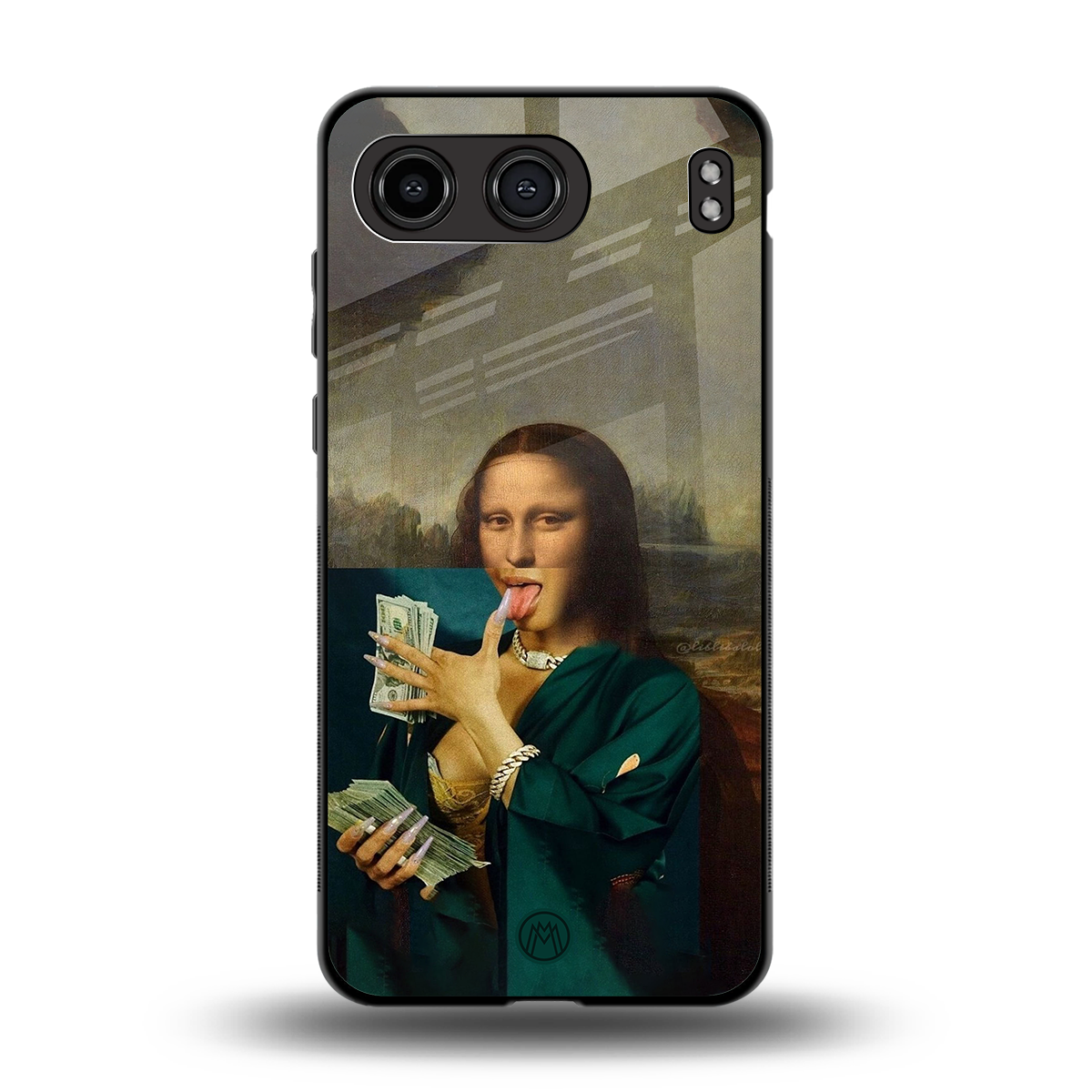 money lisa back phone cover | glass case for oneplus nord 4