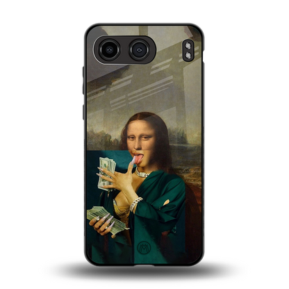 money lisa back phone cover | glass case for oneplus nord 4