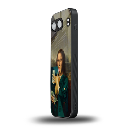 money lisa back phone cover | glass case for oneplus nord 4