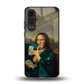 money lisa back phone cover | glass case for oneplus nord ce 4 lite
