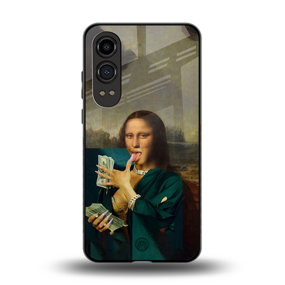 money lisa back phone cover | glass case for oneplus nord ce 4 lite
