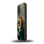 money lisa back phone cover | glass case for oneplus nord ce 4 lite