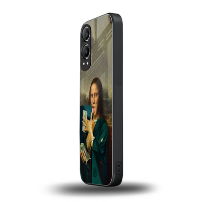 money lisa back phone cover | glass case for oneplus nord ce 4 lite