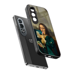 money lisa back phone cover | glass case for oneplus nord ce 4