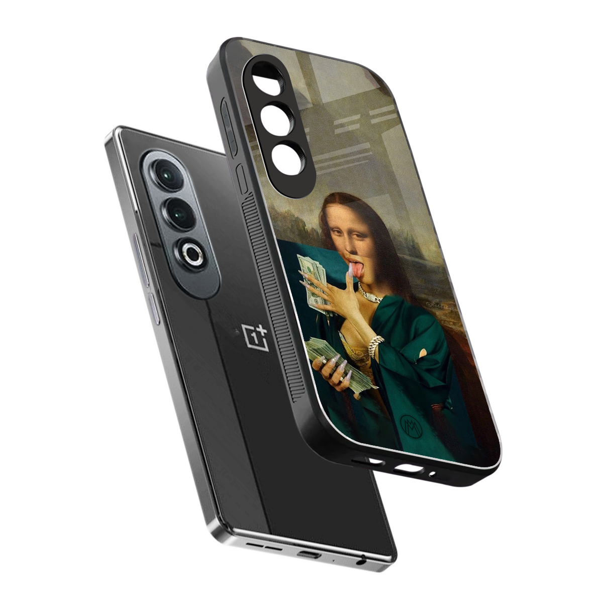 money lisa back phone cover | glass case for oneplus nord ce 4