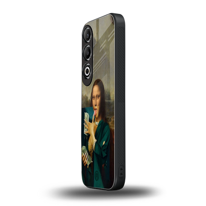money lisa back phone cover | glass case for oneplus nord ce 4