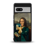 money lisa back phone cover | glass case for Google Pixel 7A