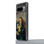 money lisa back phone cover | glass case for google pixel 8 pro